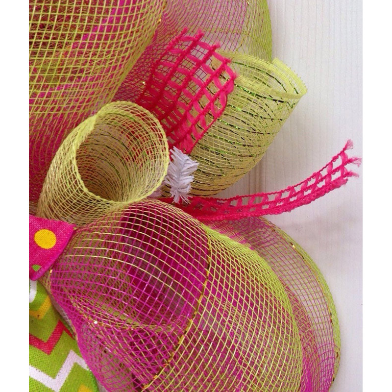 Couronne en maille scintillante 24 po