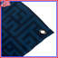 Tapisserie murale motif bleu labyrinthe - Décoration murale labyrinthe-129137287