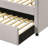 Lianna Fog Fabric Full Daybed With Twin Trundle, Stylish And Functional For Modern Living Spaces-113279888-113279890