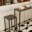 Ensemble de table étroite 3 pièces