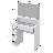 Vanity Desk with Illuminated Mirror & Power Outlet, Bedroom Dresser LED Mirror Stepless Dimmable & 3 Color Modes Adjustable, LED Tempered Glass Top, Large-Capacity Storage Shelving, White-1593790553