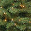North Valley Green Spruce Artificial Christmas Tree with Clear Lights with Stand-1106937265