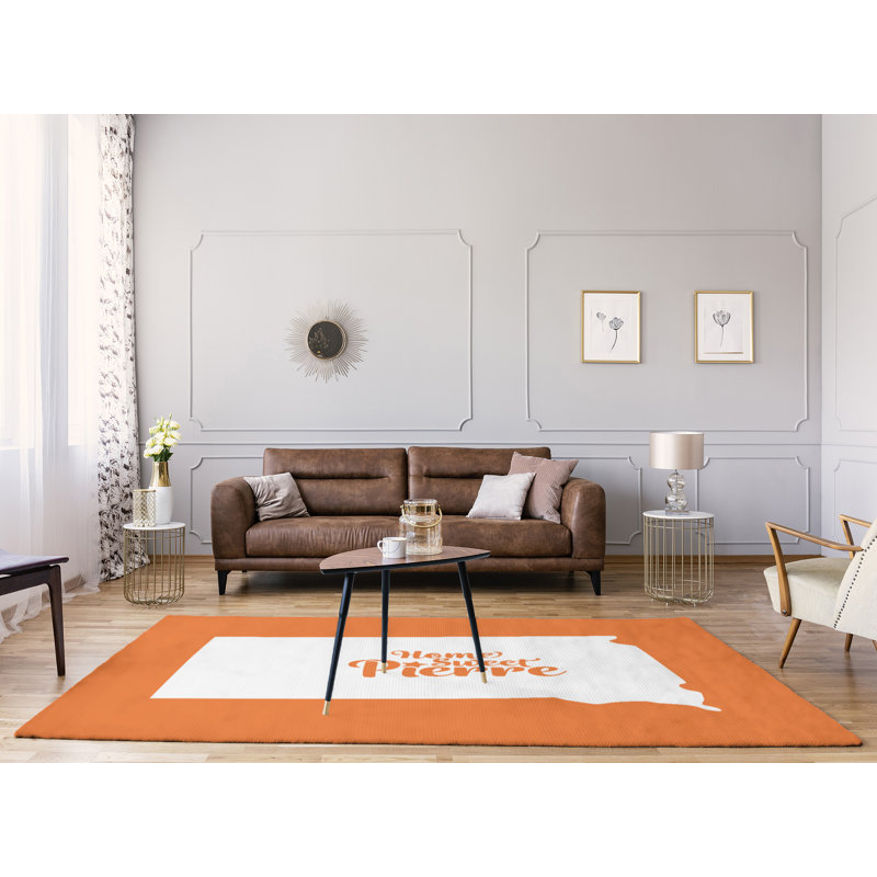 Tapis en poly-chenille pierre south dakota, Rectangle 9 pi x 12 pi