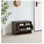 Banc de rangement pour chaussures en bois massif