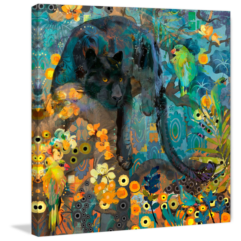 Evelia - Wrapped Canvas Painting, 61cm H x 61cm W x 3.81cm D