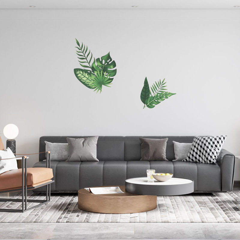 Plants & Flowers Wall Decal, 14" H x 20" W