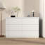 Commode 6 tiroirs Modern White-1399818939