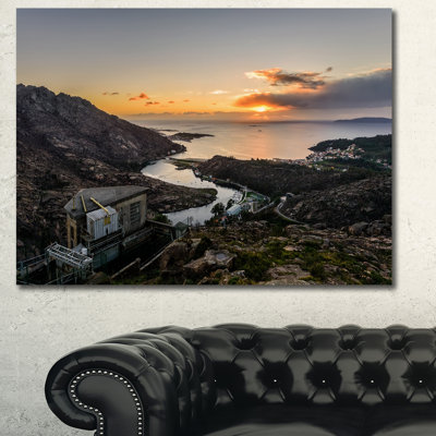 " Ezaro Panorama Galicia Spain "