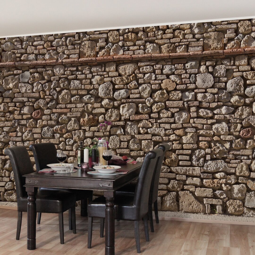 Tapete Mediterranean Stonewall 3.2m L x 480cm B