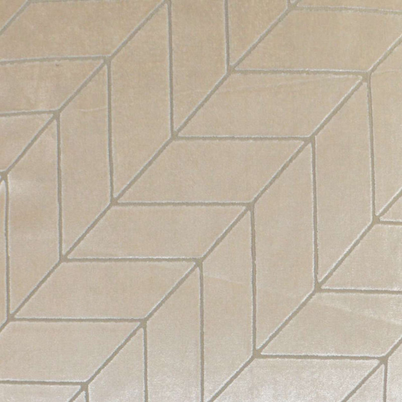 Villa Pillow Cover & Insert, Square 24", Mocha Geometric