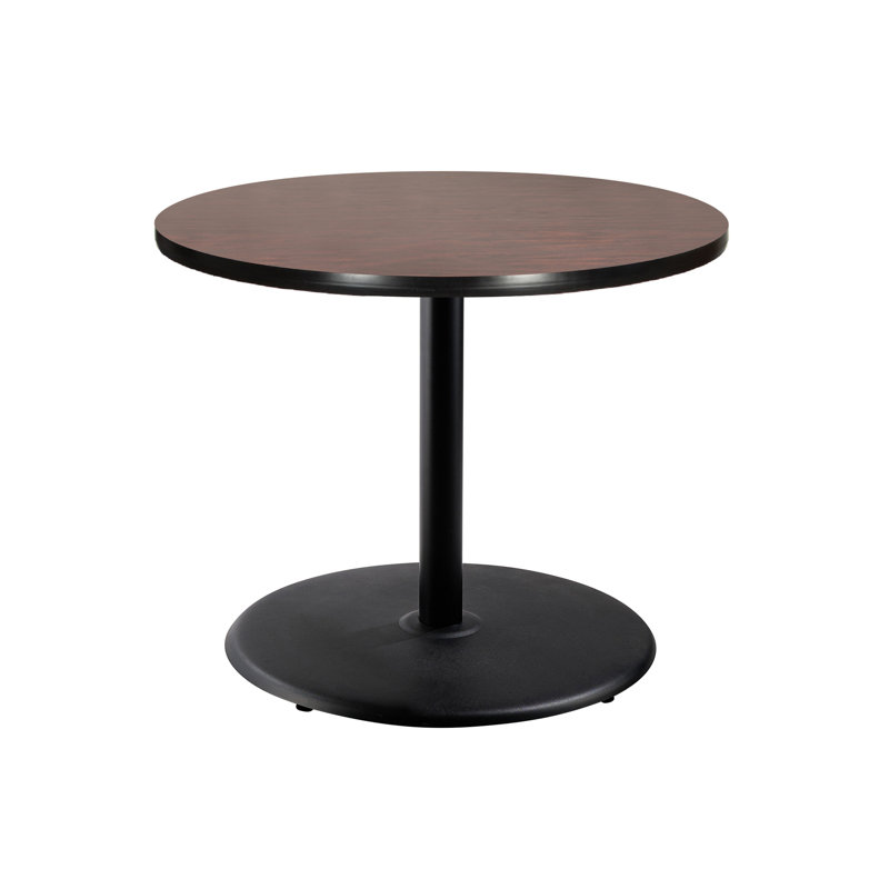 Table basse Bennet, H 30 po x L 36 po x l 36 po, Noir, Acajou