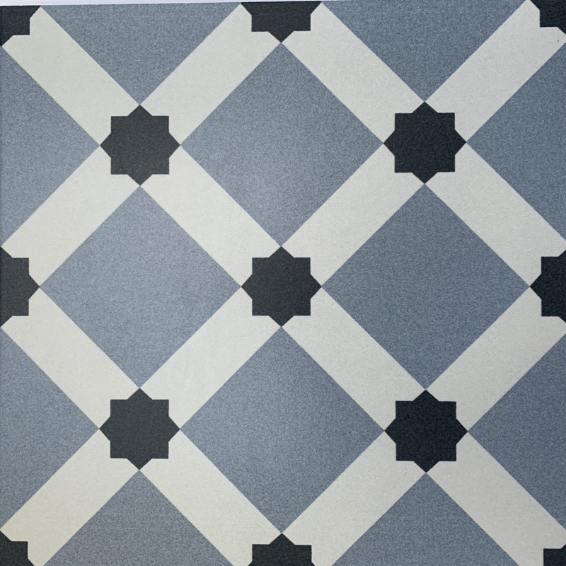 Toledo 12" x 12" Ceramic Patterned Wall & Floor Tile