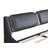  Upholstered Faux Leather Platform Bed with Slatted Support