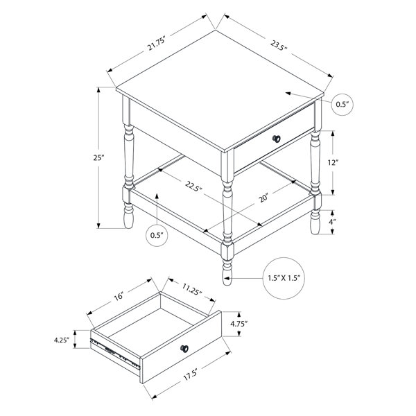 Dimensions du produit