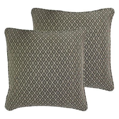 Geometric Square Throw Cushion