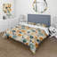 Ensemble de housse de couette Vintage Mod Florals II - Midcentury-1803621222