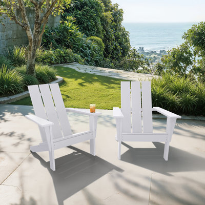 LuXeo Arcadia HDPE Outdoor Adirondack Chair