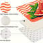 Red Grapefruit Kitchen Mats 2 Pack Kitchen Dining