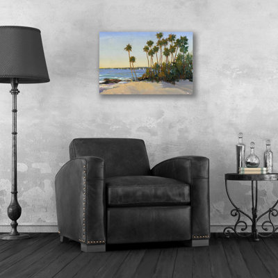 «Distant Shore I» par Tim O'Toole, art mural en verre acrylique