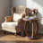 16.7" Round End Table, Side Table for Sofa