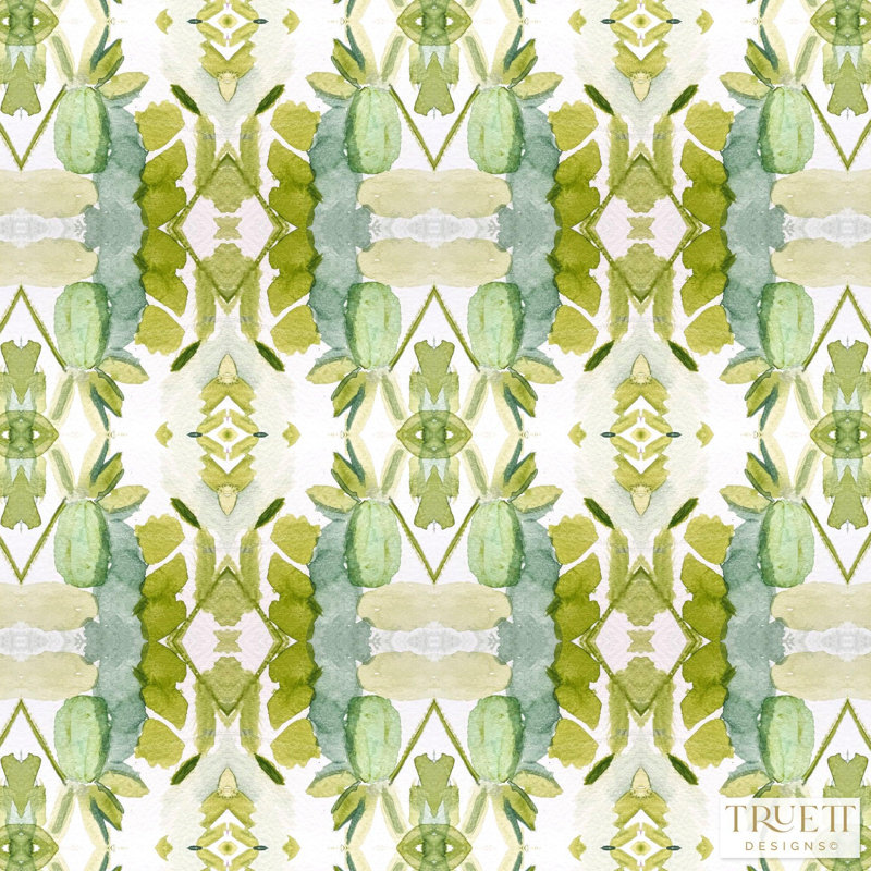 Wildflowers II Wallpaper, Cellulose/Polyester