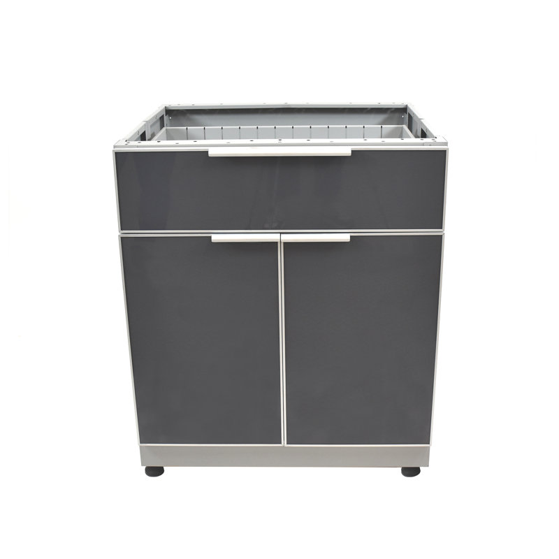 Cuisine d'extérieur combinée 60 po 2 pièces avec évier et robinet Blue Sky Outdoor Living