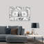 American Dollar Bills Contemporary Wall Art Print 1 Piece Wrapped Canvas Wall Art-1049613288