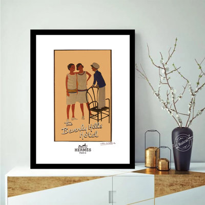 " Summer Folk At The Beverly Hills Hotel " by Fairchild Paris