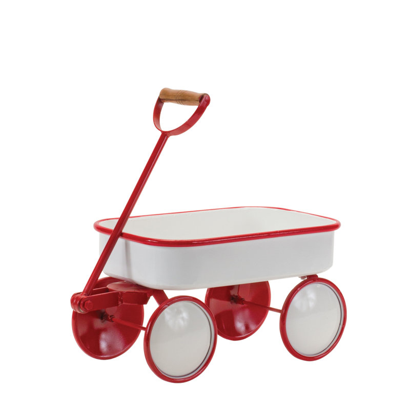 Ensemble de 2 wagons en métal
