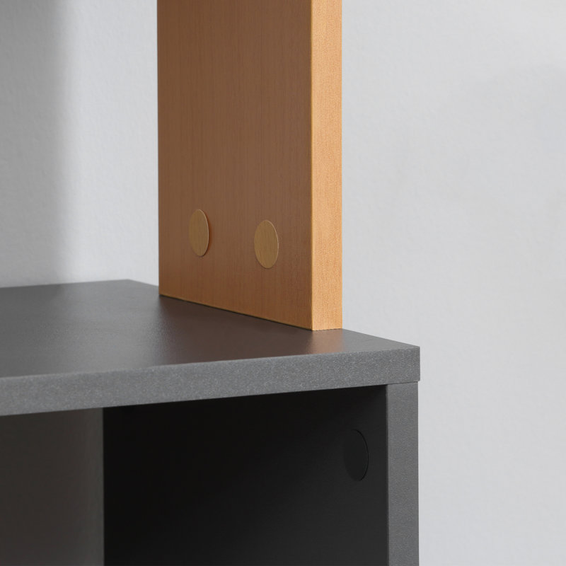 Isias 161cm H x 33cm W Bookcase