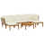 Cream White Cushion/Natural Beige Frame is out of stock selected