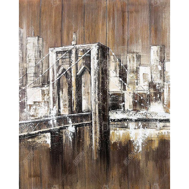 «Brooklyn Bridge», reproduction sur toile