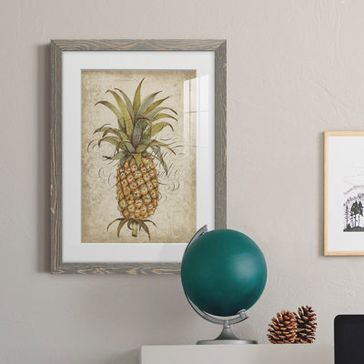 Pineapple Study II - cadre photo, reproduction d'art