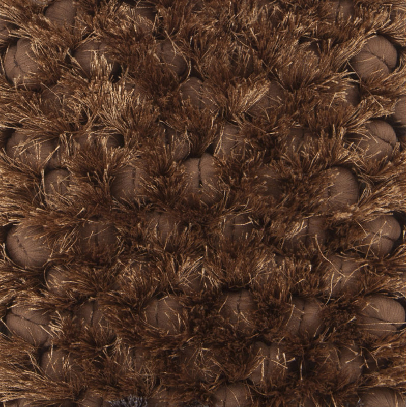 Tapis brun tissé à la main Janey, 5 pi x 7 pi 6 po