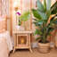 Amanda Lindroth Glass End Table