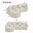Chumenti Fabric Upholstered Boneless Curved L-Shape Sofa-111469241-106841031