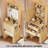 21" Makeup Vanity, With Two Sockets And Usb Port, A Large Mirror And Three Lighting Settings-899051883