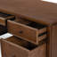 Ariella 5 Drawer Wood Desk-979193569