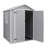 6 Ft. X 4.5 Ft. Resin Outdoor Storage Shed with Floor and Window