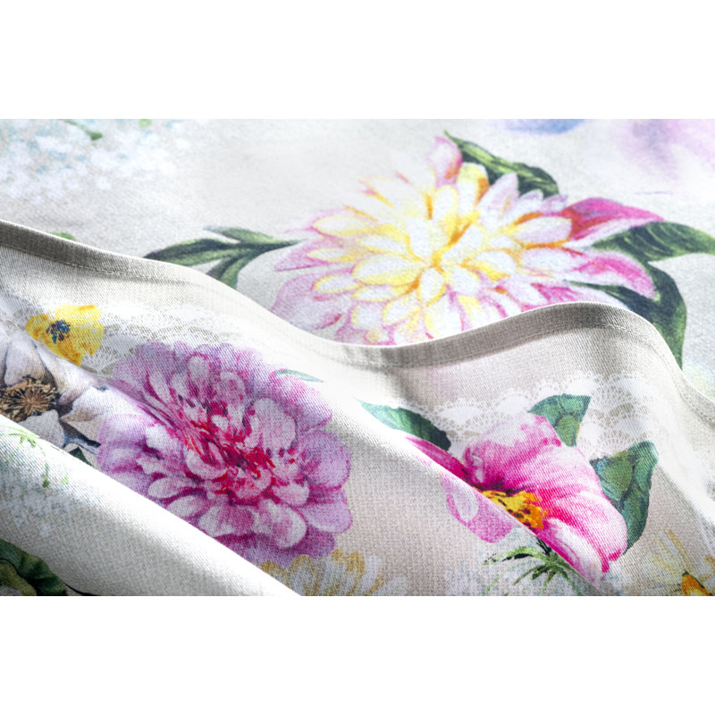 Cotton Floral Square Napkin