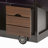 54" Farmhouse Kitchen Island With Drop Leaf, Power Outlet, Kitchen Storage Cart With 2 Doors, 2 Drawers, Rolling Kitchen Island On 4 Large Wheels With Spice Rack For Kitchen, Dining Room-1402481351