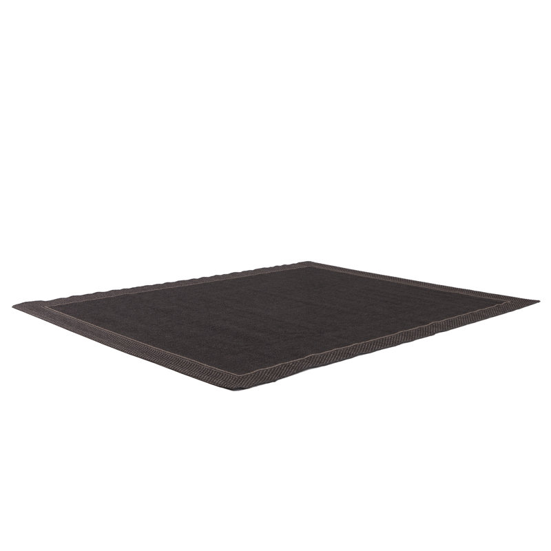 Tilly-Mae Flatweave Indoor/Outdoor Brown Rug, Rectangle 240 x 305cm
