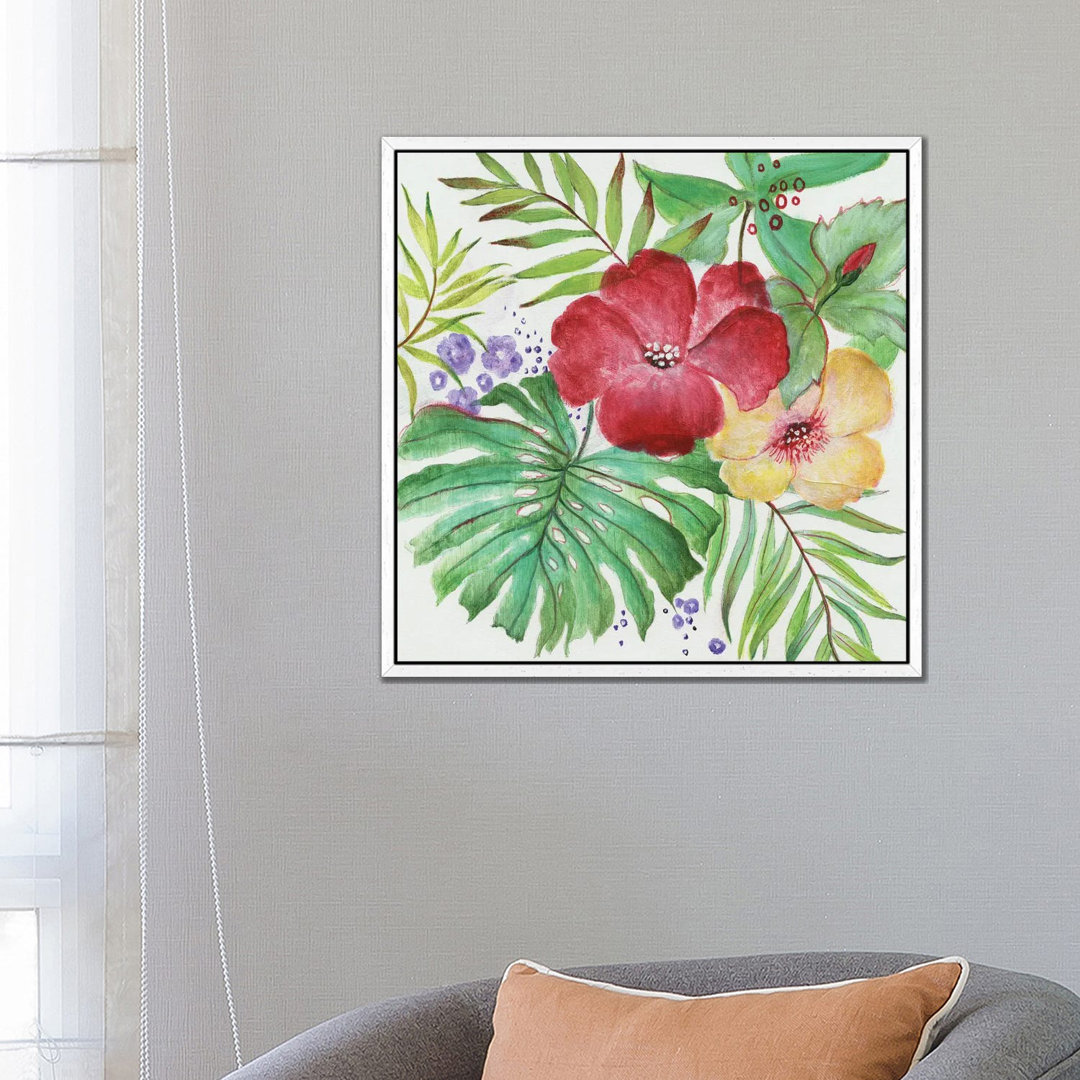 Tropical Blooms von Tava Studios - Galerie-verpackte Leinwand Giclée