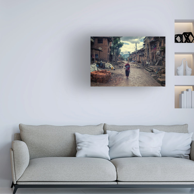 Art sur toile, Bachelor, farsi seul, H 16 po x l 24 po