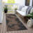 Aquaisha Flatweave Abstract Indoor / Outdoor Rug-109611785