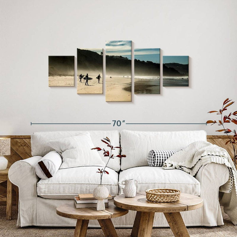 La Jolla Bay, 24" H x 55" W