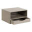 Adeana Poplar Solid Wood Floating Shelf with Drawer-1359192226