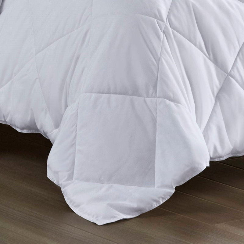 Brielle Oversized Down Alternative Comforter, King/Cal King Comforter, White