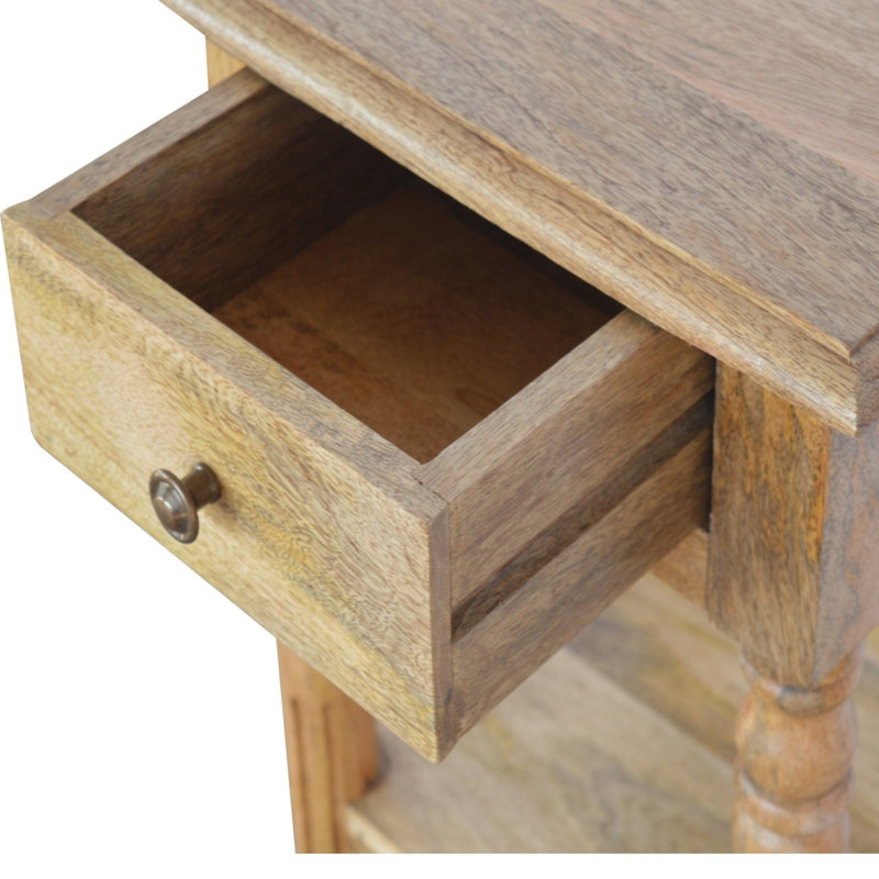 Solid Wood End Table