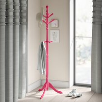 Zoomie Kids Ludgera Freestanding 4 - Hook Coat Rack